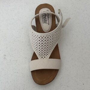 Croft & Barrow Women's Cream Sandals